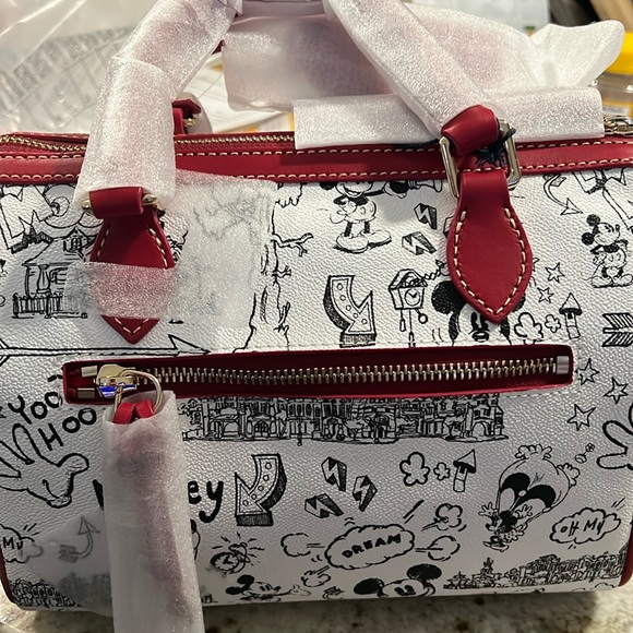 Disney Dooney & Bourke  sketch satchel bag - Picture 2 of 6
